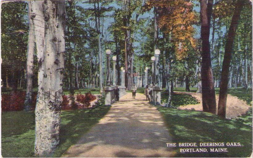 The Bridge, Deerings Oaks, Portland (Maine, USA)