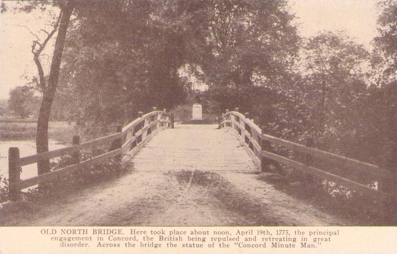 Old North Bridge, Concord (Massachusetts, USA)