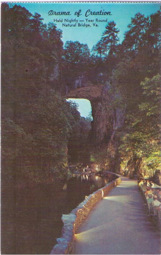 Natural Bridge, Drama of Creation (Virginia, USA)