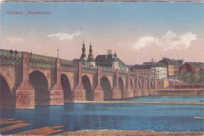 Coblenz, Moselbrucke (Germany)