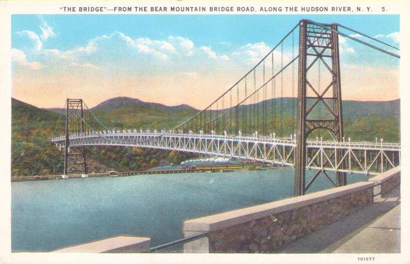 “The Bridge” – From the Bear Mountain Bridge Road, along the Hudson River (New York)