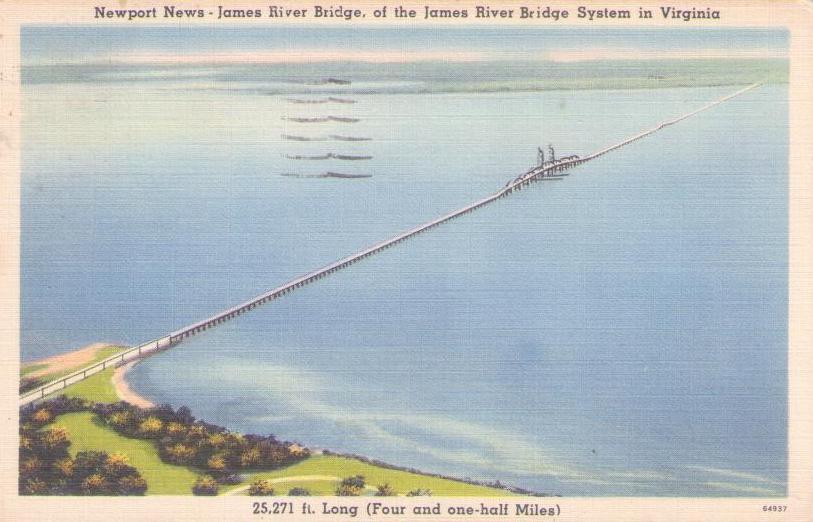 Newport News – James River Bridge (Virginia, USA)