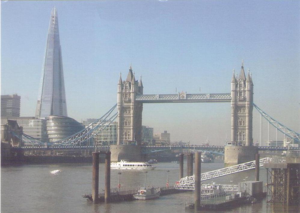 London, Tower Bridge & The Shard