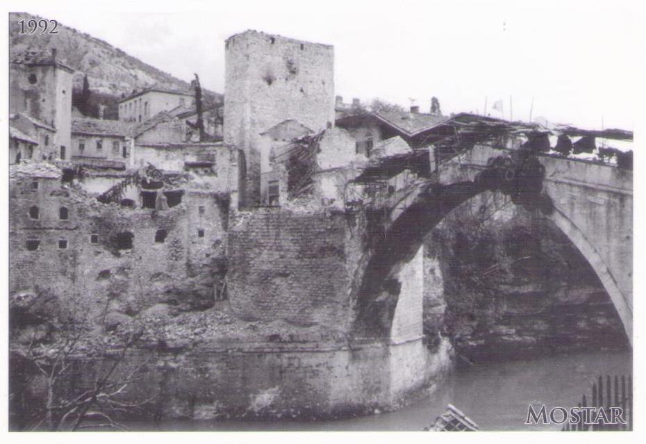 Old Bridge (Stari Most) 1992, Mostar (Bosnia & Herzegovina)