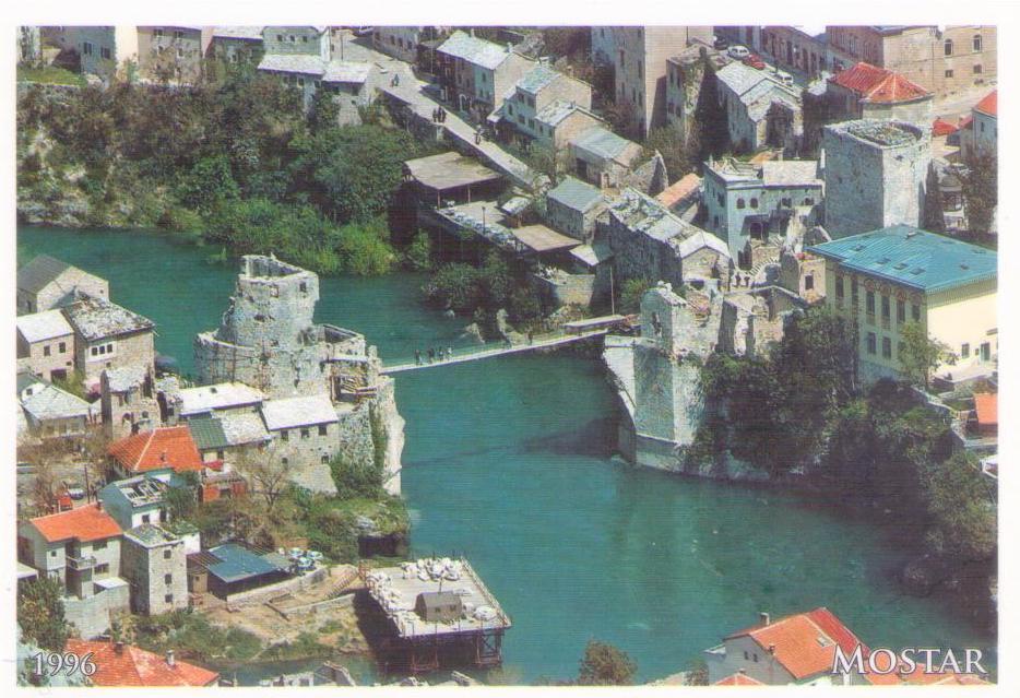 Old Bridge (Stari Most) 1996, Mostar (Bosnia & Herzegovina)