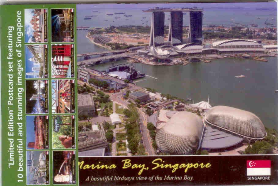 Limited Edition set of 10 postcards – Set B (Marina Bay Sands, Singapore)