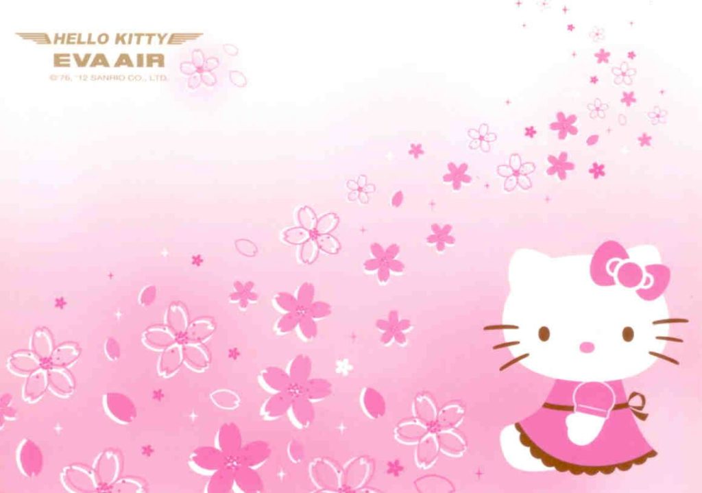 EVA Air – Pink Hello Kitty (Taiwan)