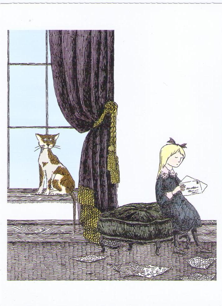 From The Remembered Visit (E. Gorey)