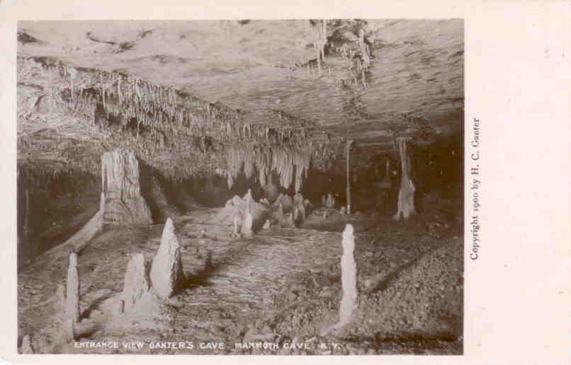 Entrance View Ganter’s Cave, Mammoth Cave (Kentucky, USA)