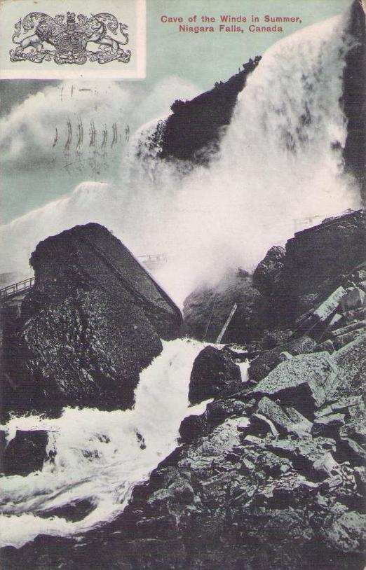 Niagara Falls (ON), Cave of the Winds in Summer (Canada)