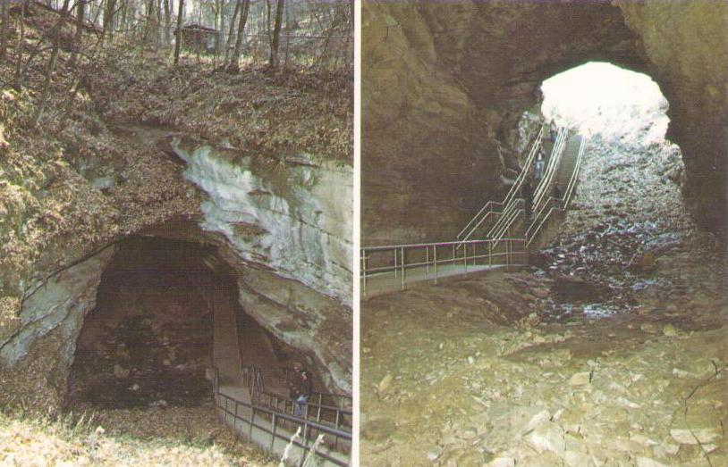 Mammoth Cave National Park, historic entrance (Kentucky, USA)