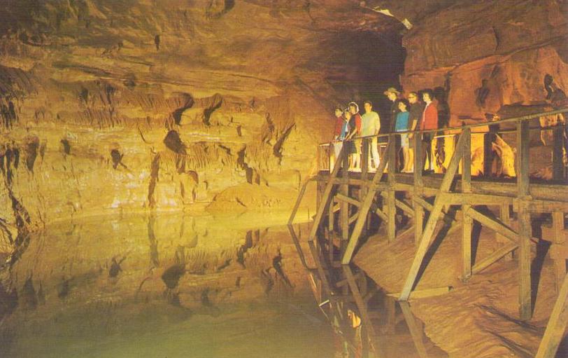 Mammoth Cave National Park, Lake Lethe (Kentucky, USA)