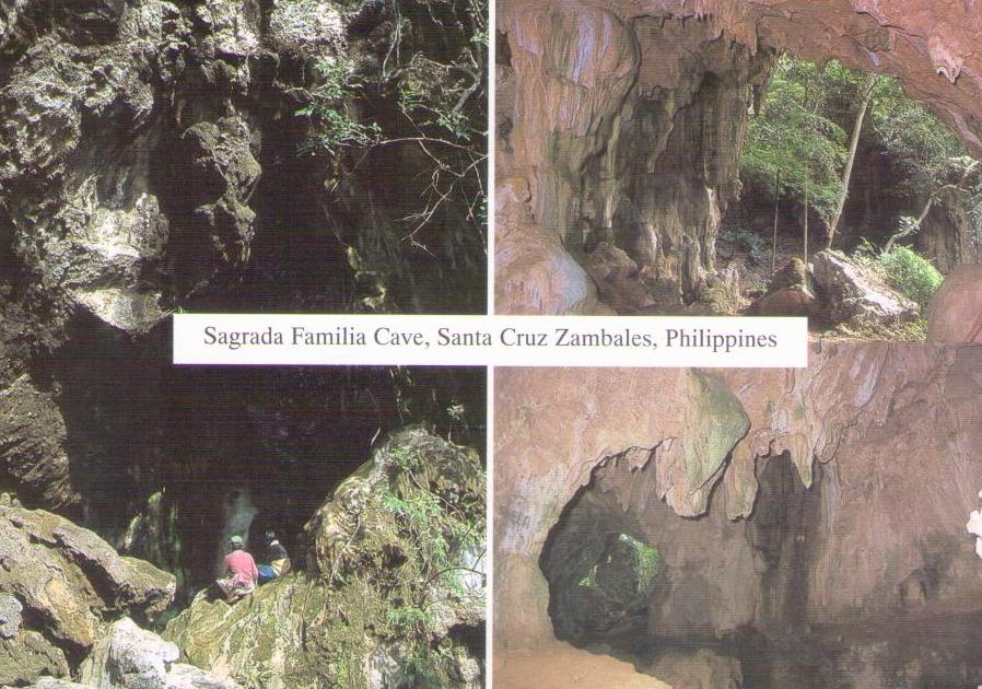 Santa Cruz Zambales, Sagrada Familia Cave (Philippines)