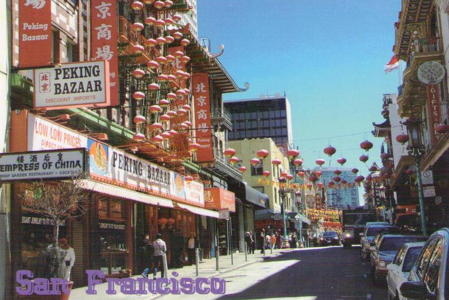 San Francisco, China Town – Peking Bazaar