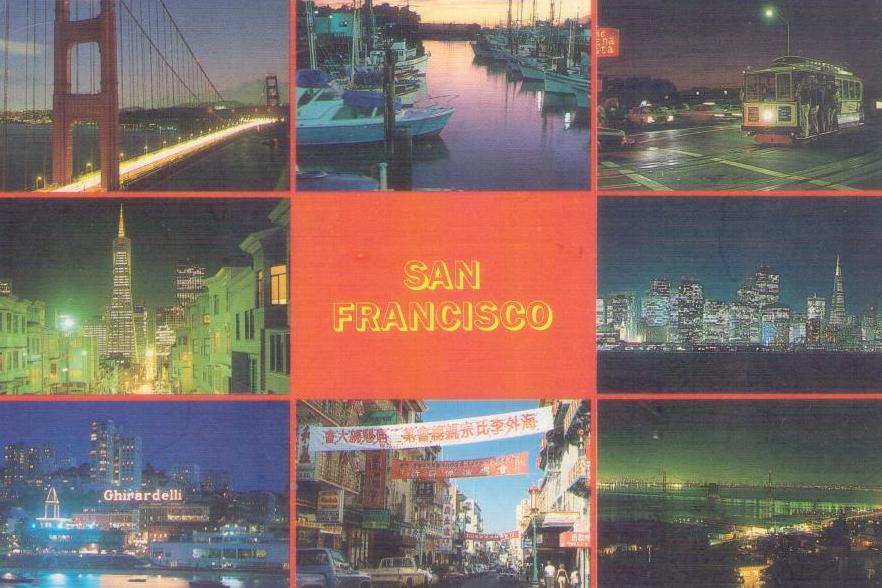 San Francisco, multiple views