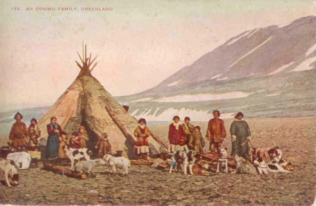 An Eskimo Family (Greenland)