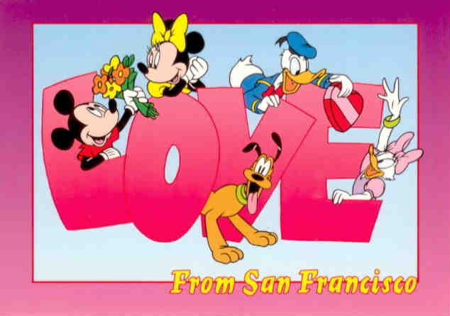 Love from San Francisco – Disney and Pluto
