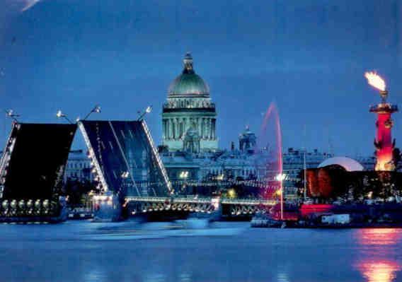Palace Bridge, St. Petersburg (Russia)