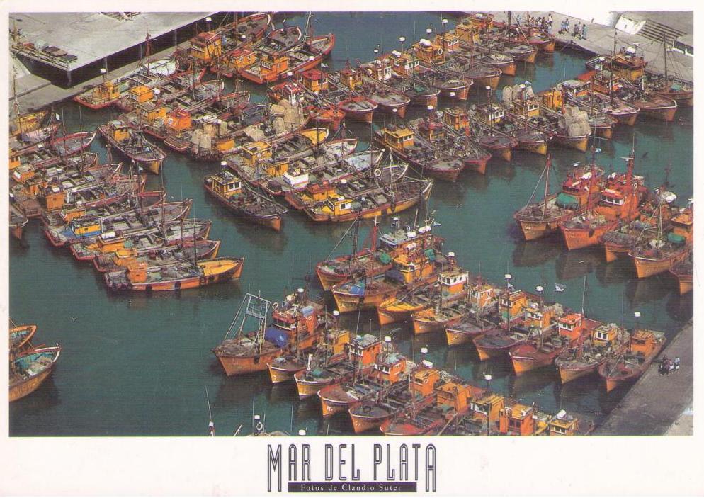Mar del Plata, Fishingboat harbour (Argentina)
