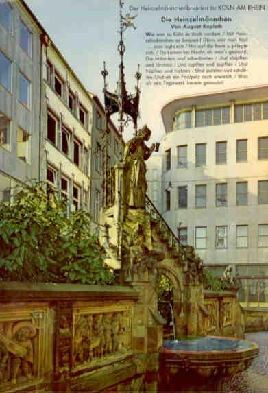 Der Heinzelmannchenbrunnen (Cologne, Germany)