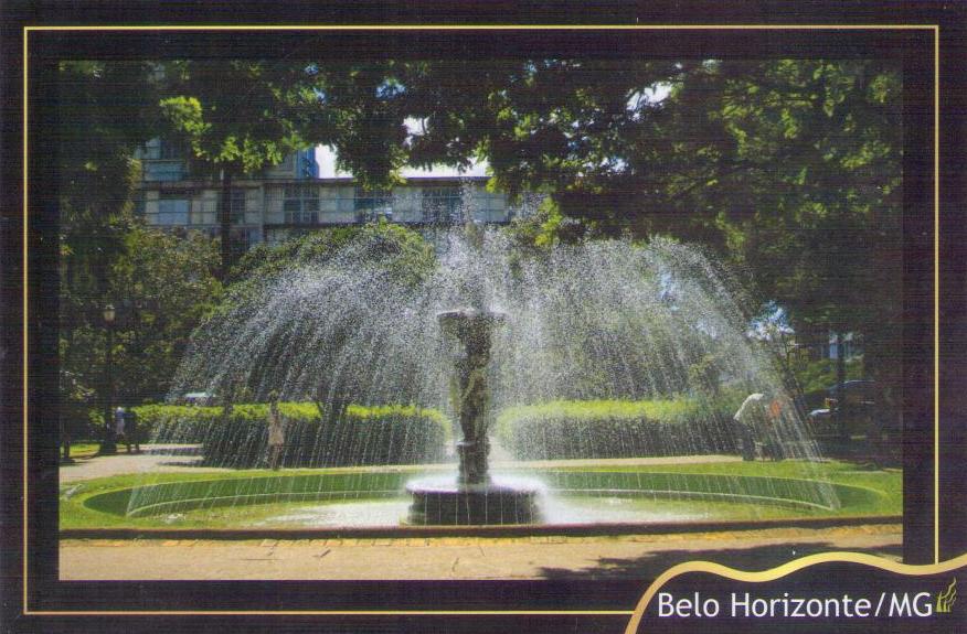 Belo Horizonte – MG – Source of the Three Graces – Liberty Square (Brazil)