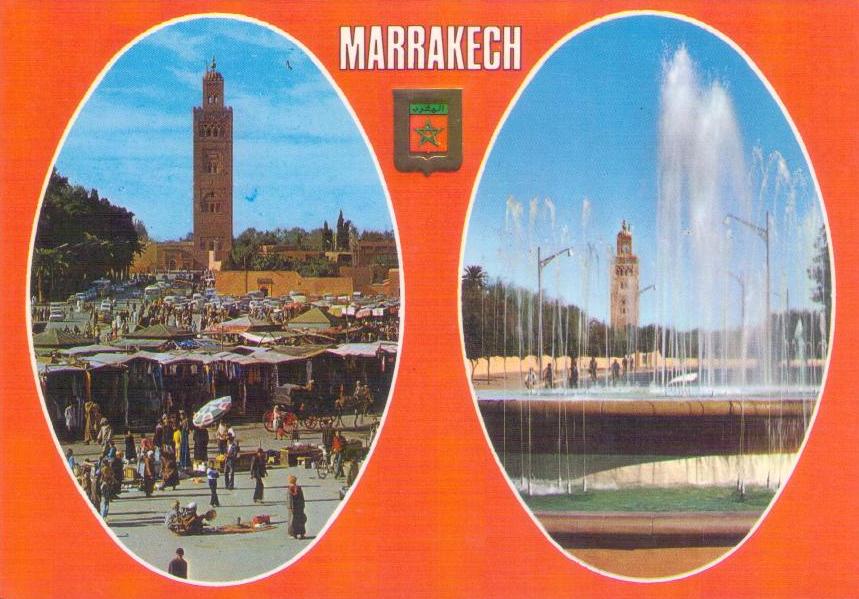 Marrakech, Different aspects (Morocco)