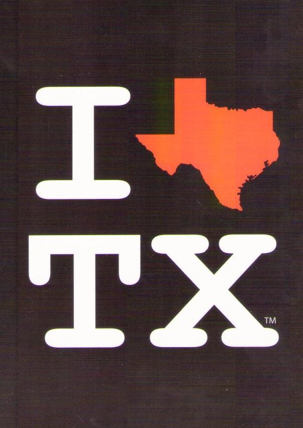 I (heart) TX (Texas)