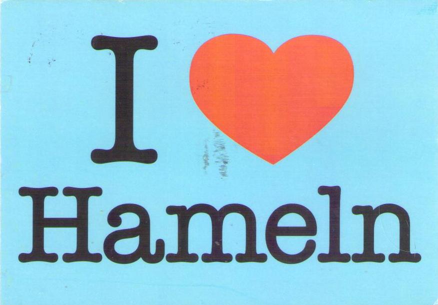 I (heart) Hameln (Germany)