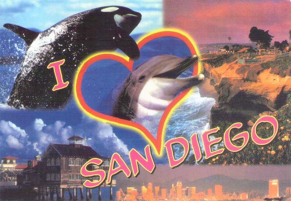 I (heart) San Diego (California)