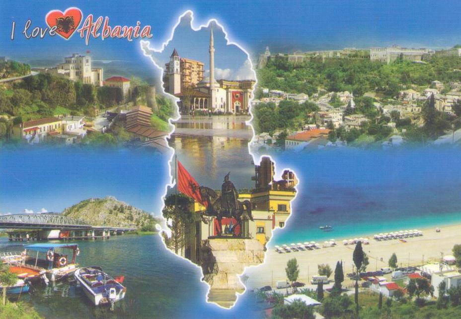 I love (heart) Albania