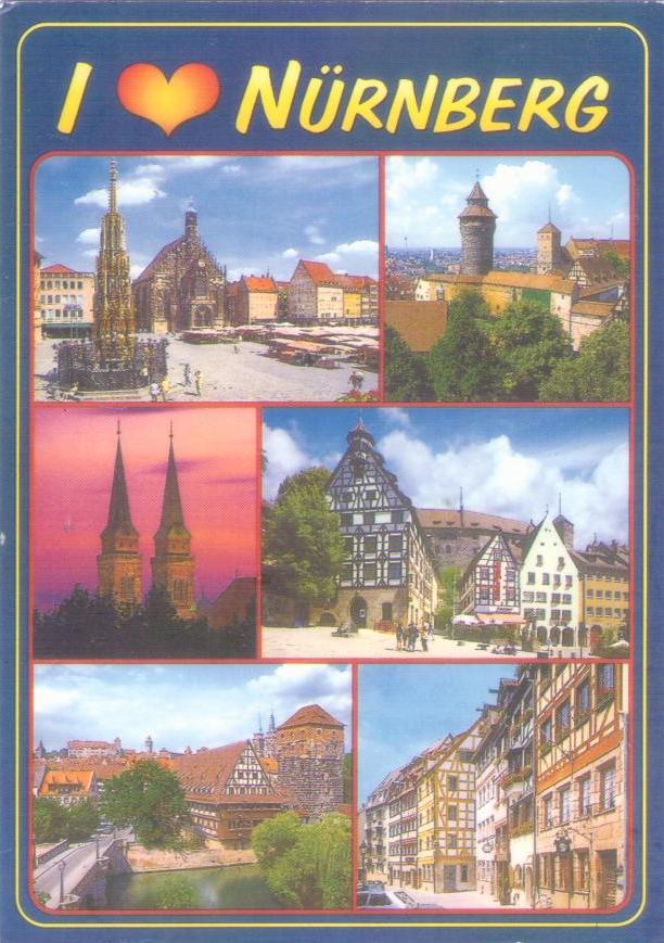 I (heart)  Nürnberg – Schöne Grüße (Germany)
