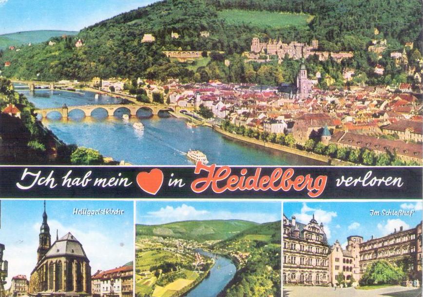 Ich hab mein (heart) in Heidelberg verloren (Germany)
