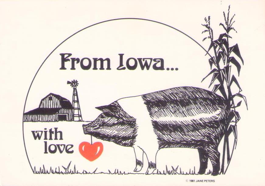 From Iowa … with love