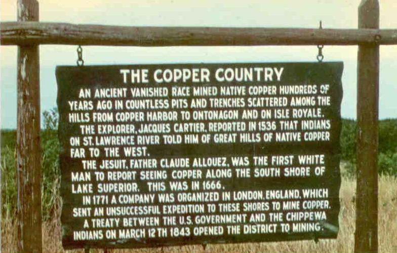 Copper Country, Keweenawland (Michigan)