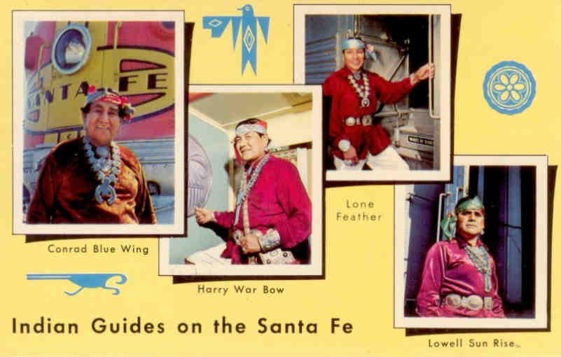 Indian Guides on the Santa Fe