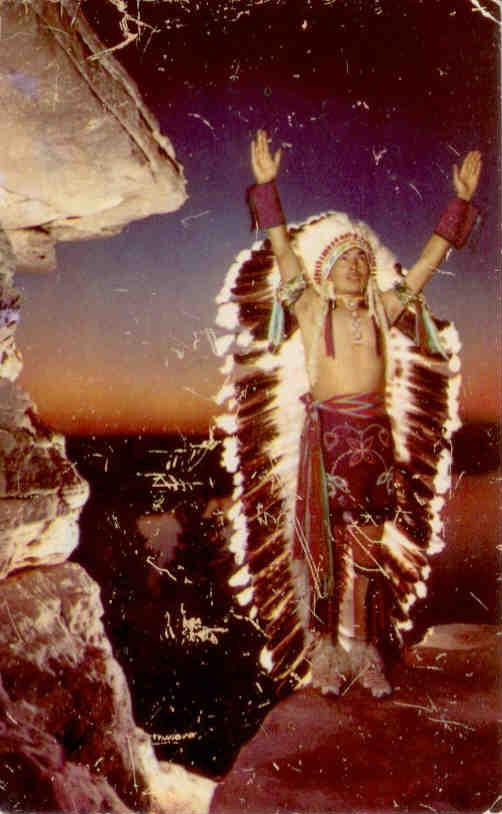 Wisconsin Dells, The Sunrise Call at the Stand Rock Indian Ceremonial