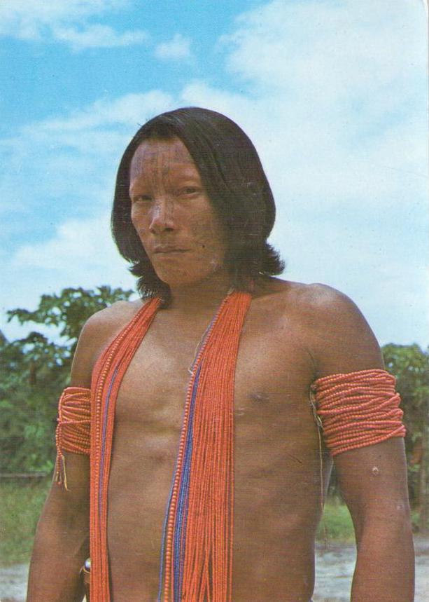 Wayana Indian, Haut Itany (French Guiana) (90)