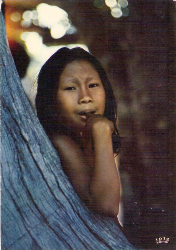 A young indian girl (French Guiana)