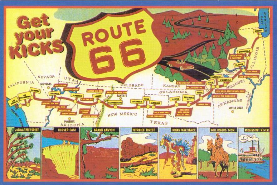 Get Your Kicks – Route 66 (USA)