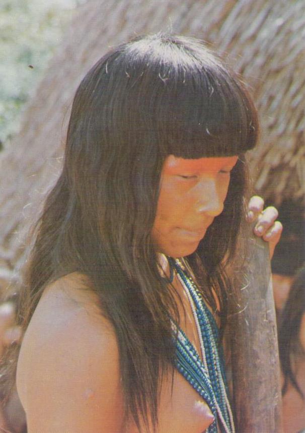Suia Indian Girl, Xingu reserve (Brazil)