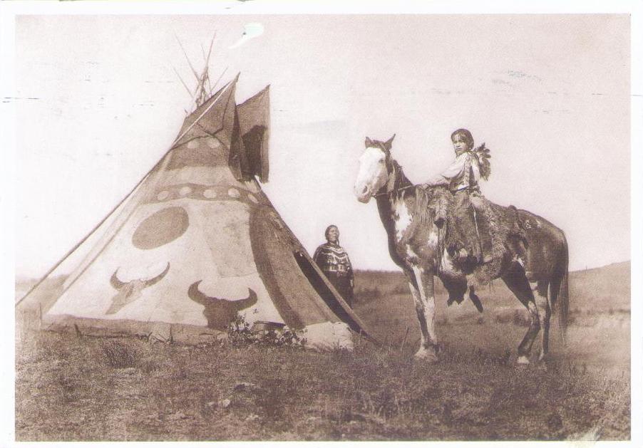 A Painted Tipi, Assiniboin