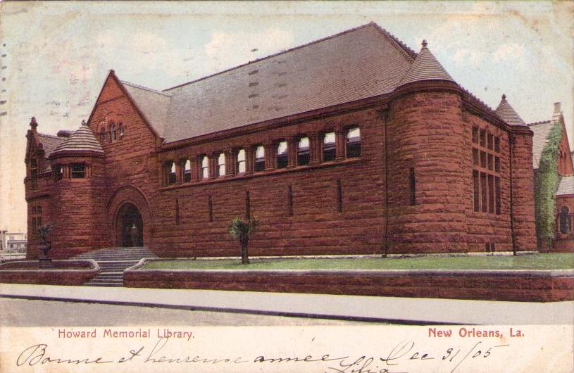 Howard Memorial Library, New Orleans (USA)