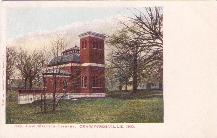 Gen. Lew Wallace Library, Crawfordsville (Indiana, USA)