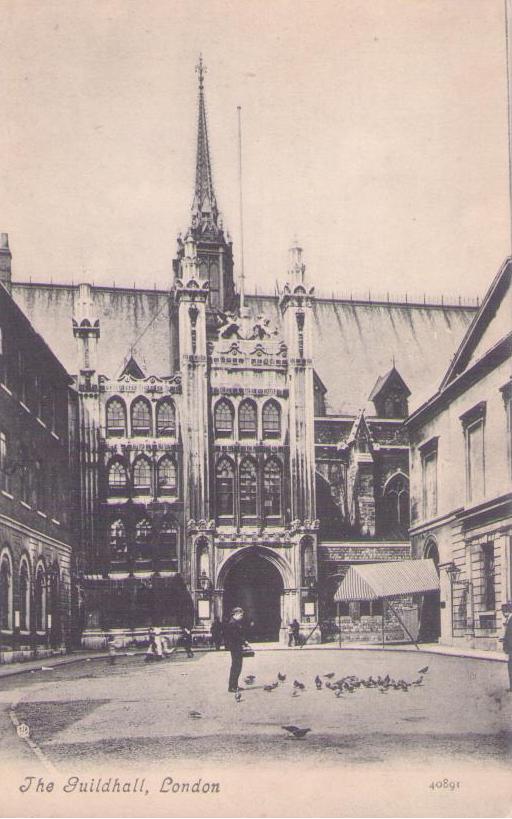 London, The Guildhall (sic)