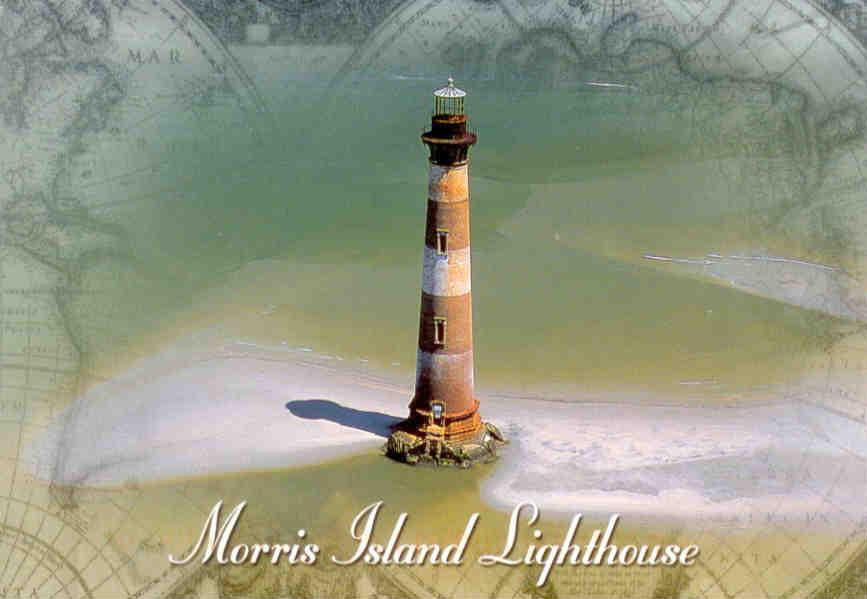 Morris Island Lighthouse, Charleston (South Carolina, USA)