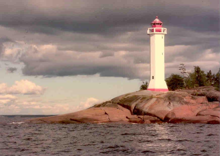 Povorotniy Lighthouse, Baltic Sea (Russia)