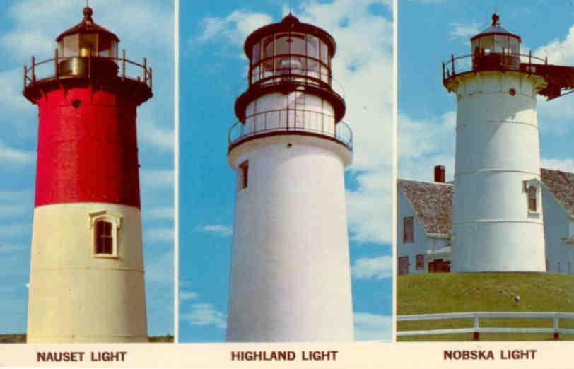 Cape Cod, old lighthouses (Massachusetts, USA)