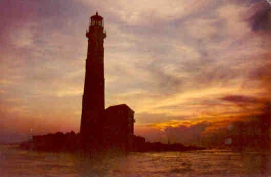 Sand Island Lighthouse, Mobile (Alabama, USA)