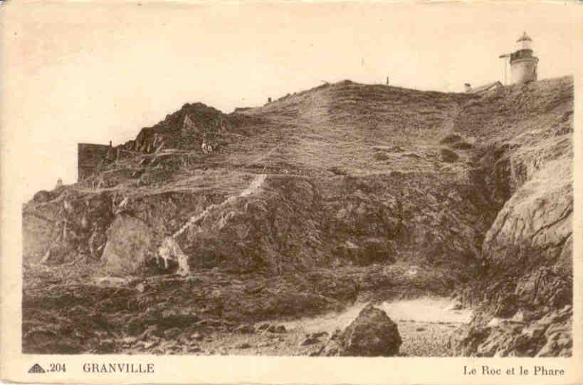 Le Roc et la Phare, Granville (France)