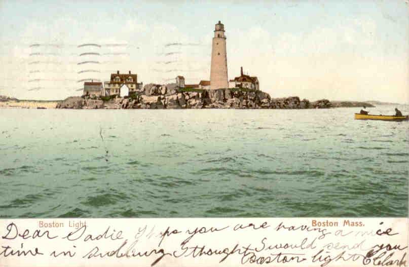 Boston Light, Boston Harbor (Massachusetts)